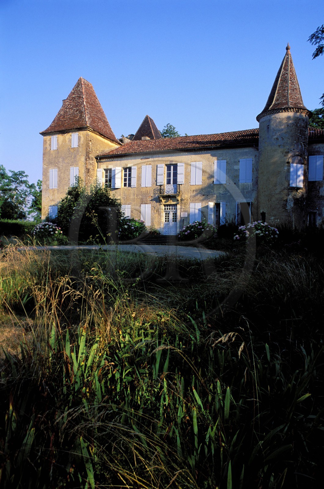 France, Gers (32), Lupiac, le château de Castelmore, lieu natal de d'Artagnan