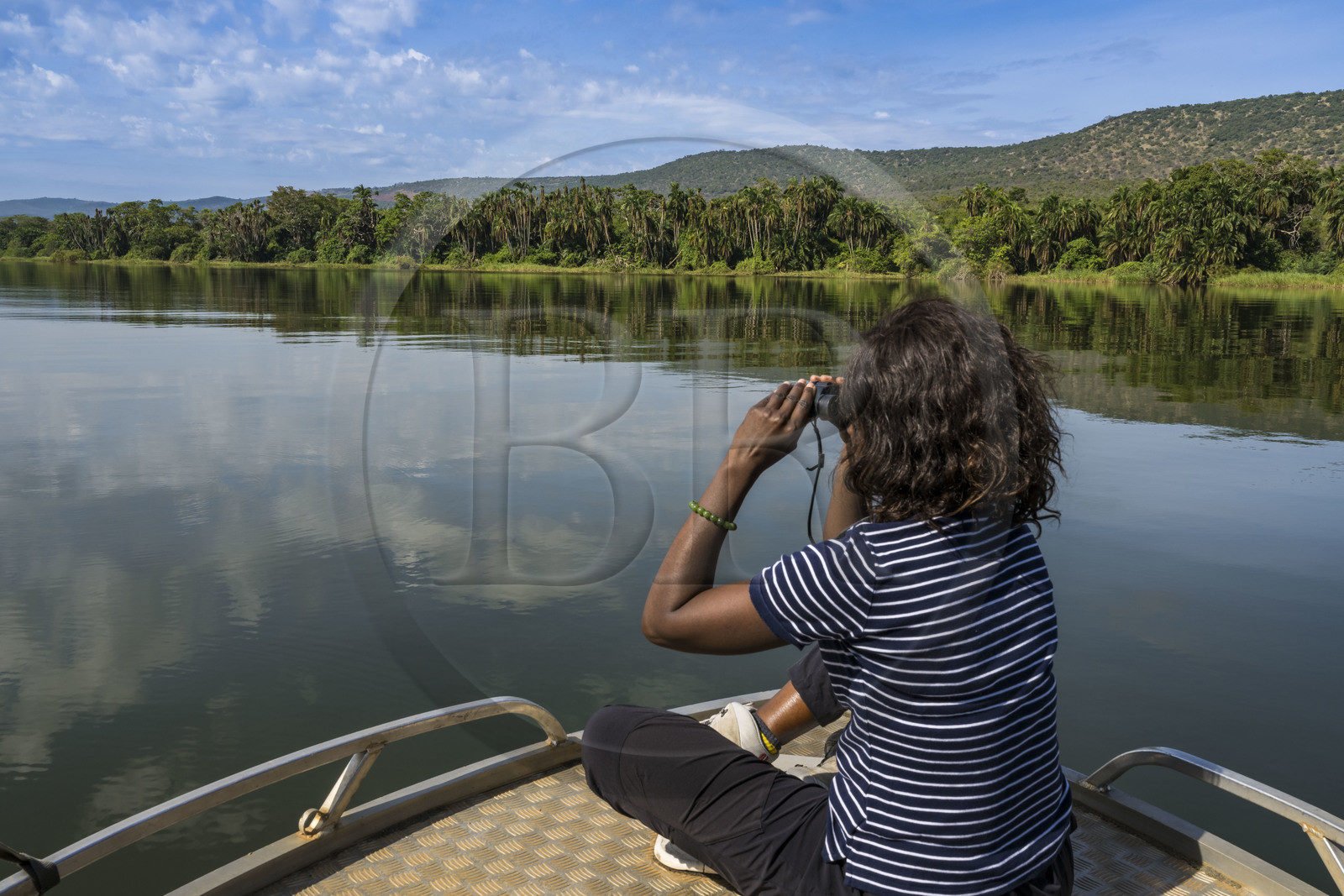 Rwanda, Parc national de l'Akagera, le lac Ihema