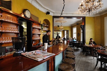 Norvège, Oslo, café Tekehtopa