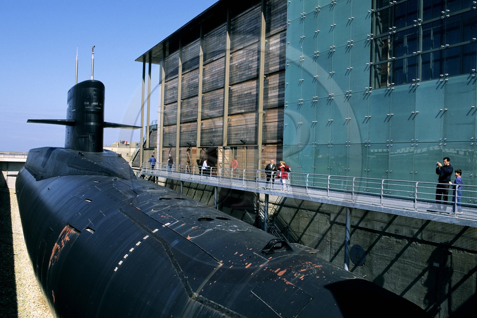 France, Manche (50), Cotentin, Cherbourg, Cité de la Mer, le plus grand sous-marin nucléaire visitable au monde: Le Redoutable