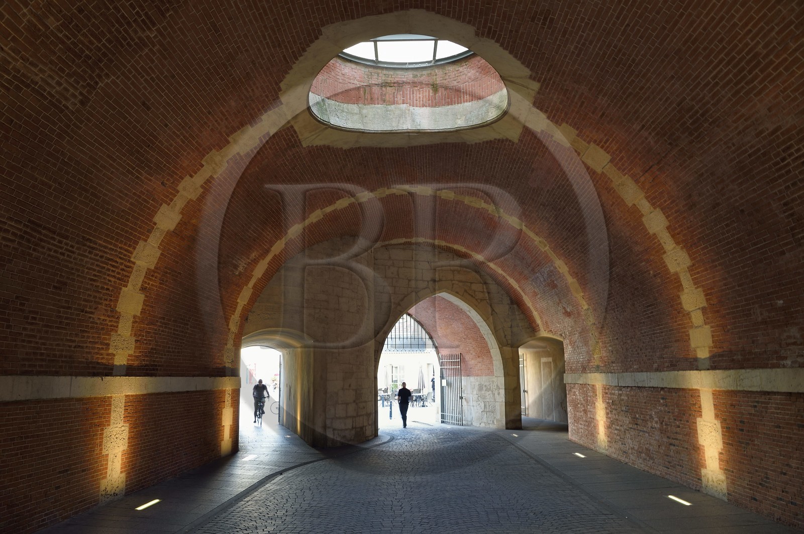 France, Meurthe-et-Moselle (54), Nancy, Porte de la Craffe, vestige des fortifications médiévales
