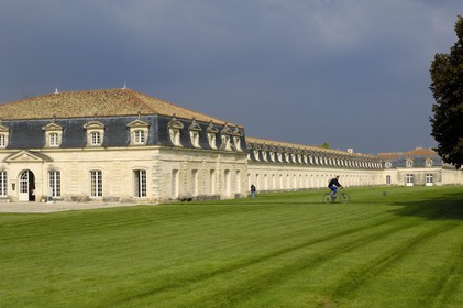 France, Charente-Maritime (17), Rochefort, le quartier de l'Arsenal, la Corderie Royale