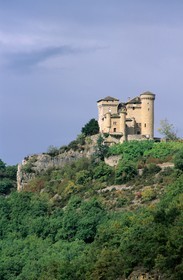 France, Aveyron (12), château de Cabrières au nord de Millau
