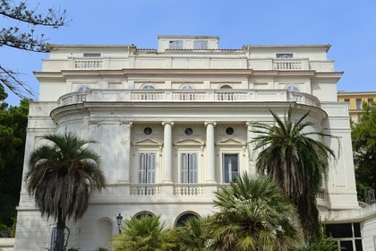 France, Corse du Sud, Ajaccio, district known as foreigners, cours Grandval, the Conti palace