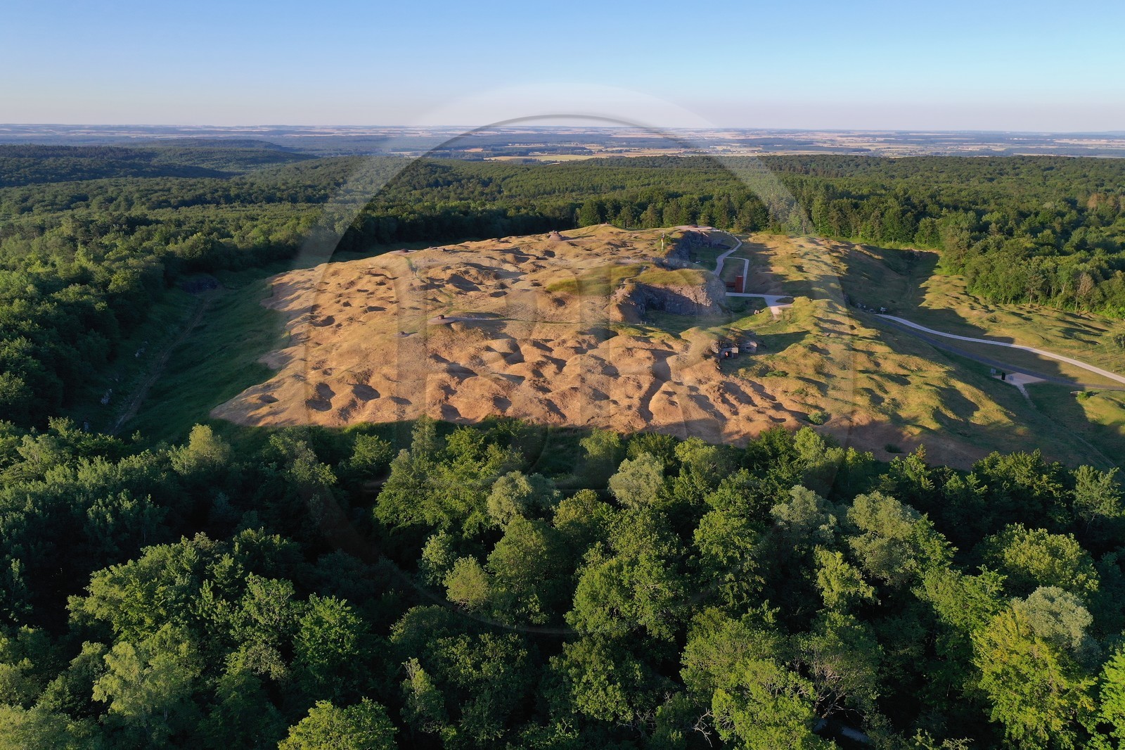 France, Meuse (55), Douaumont, fort de Douaumont, pi
