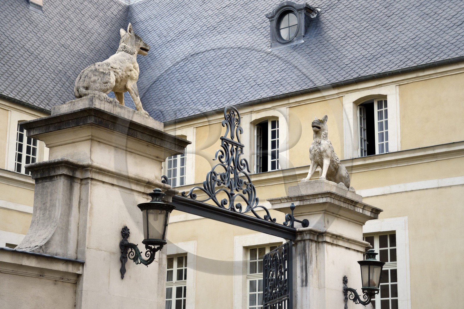 France, Meurthe-et-Moselle (54), Nancy, Hotel des Loups ou Hotel Curel