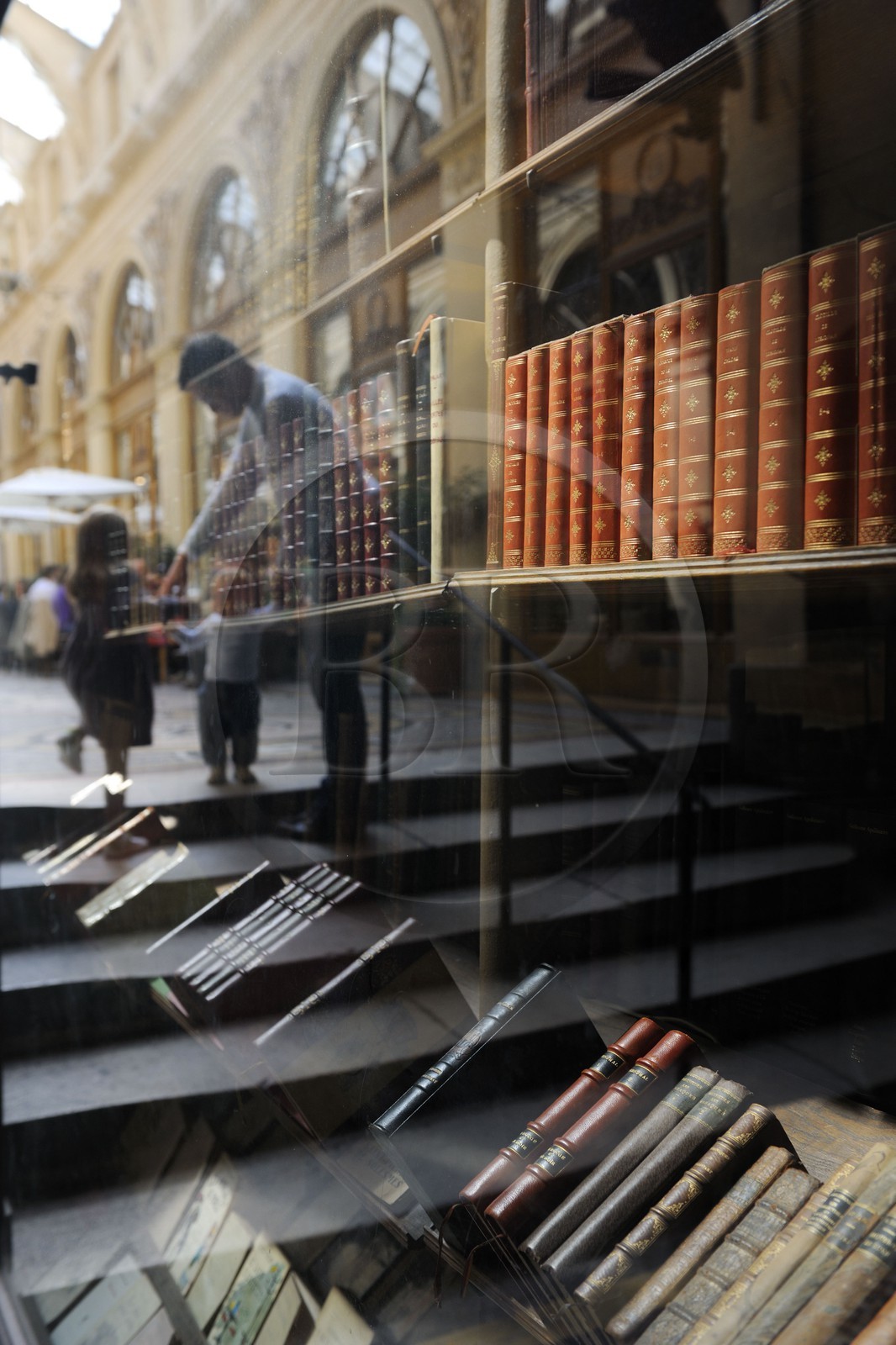 France, Paris (75), la galerie Vivienne, la Librairie Ancienne de François Jousseaume