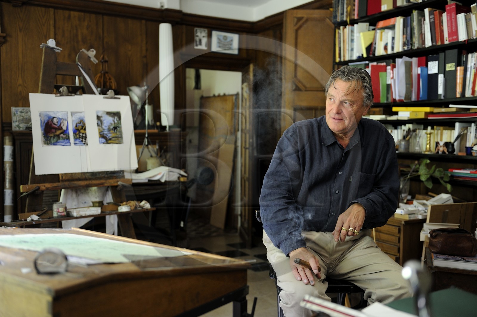 France, Eure (27), Marcilly sur Eure, Gérard Garouste