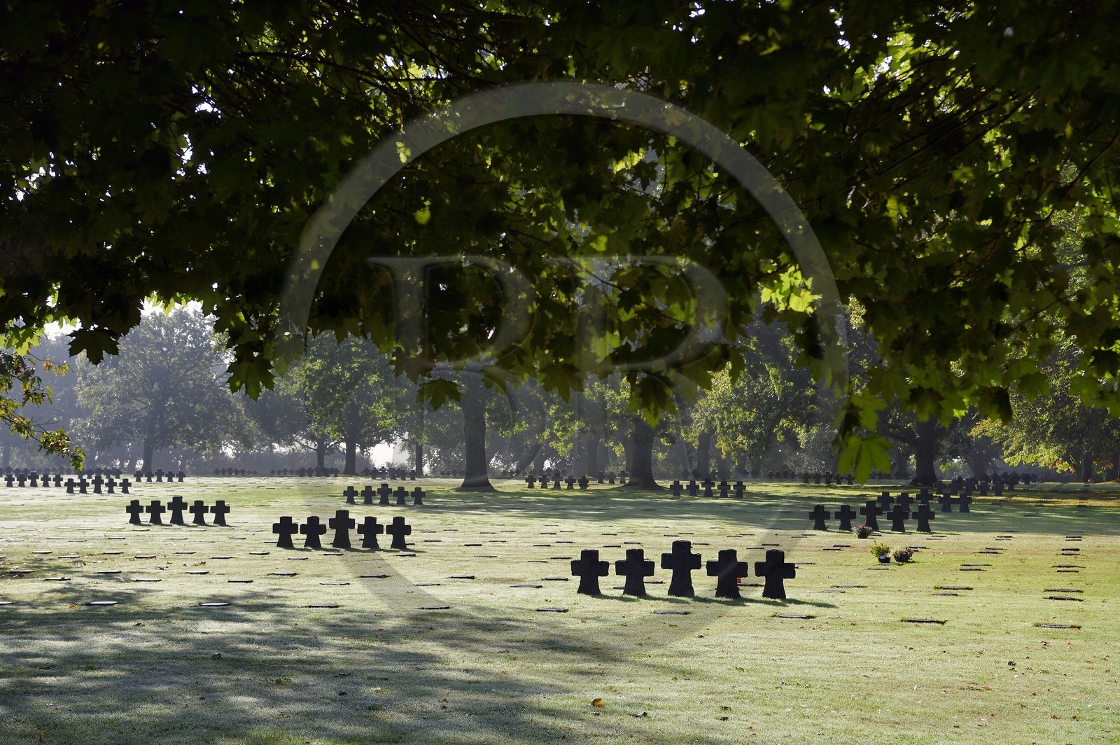 France, Calvados, La Cambe, German military cemetery of the second world war