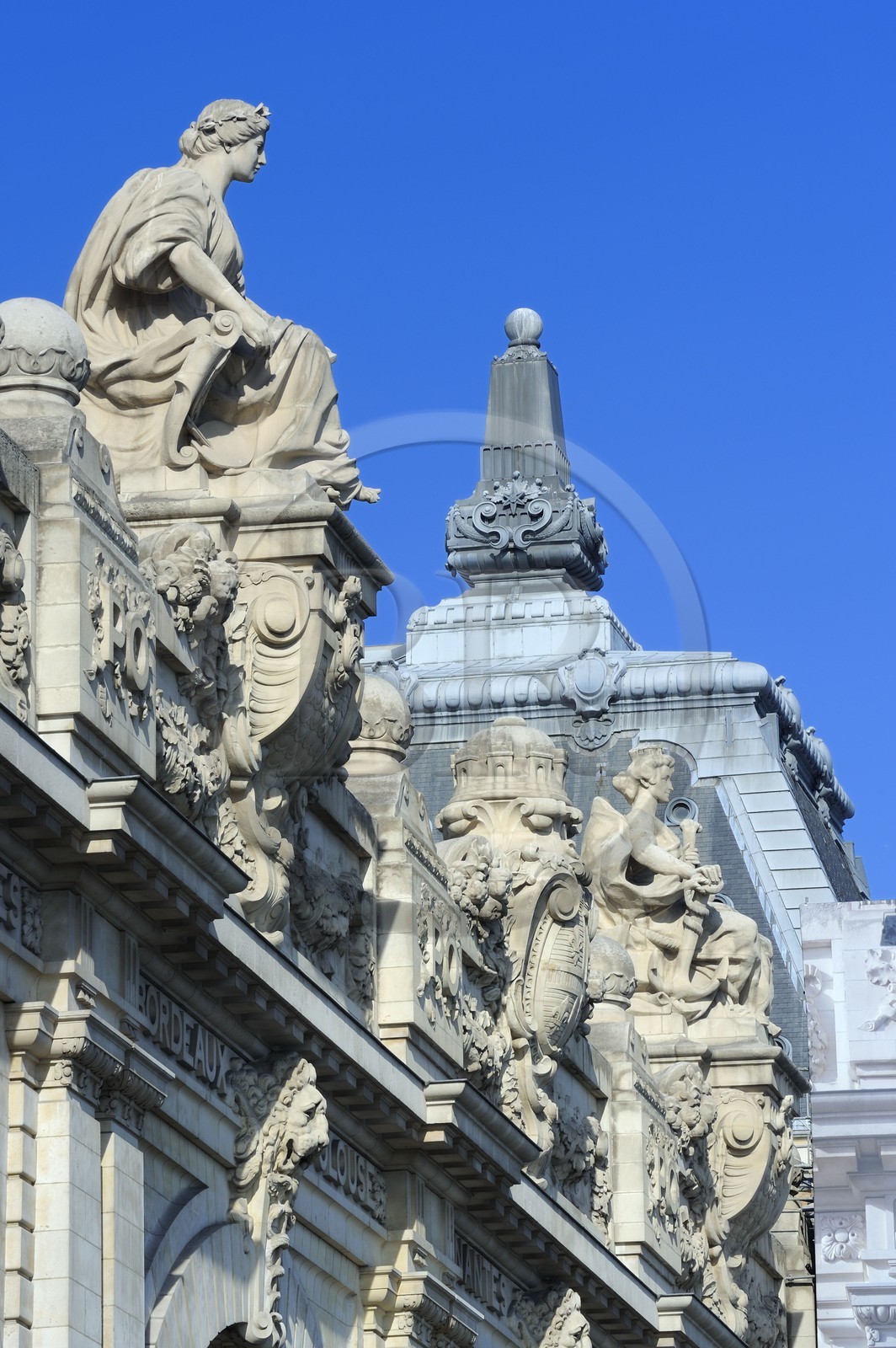 France, Paris (75), rive gauche, le musée National d'Orsay, aménagé dans l'ancienne Gare d'Orsay (1898)