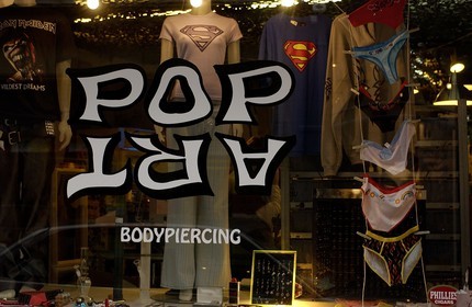 Belgium, Flanders, Antwerp (Antwerpen), trendy clothing shop