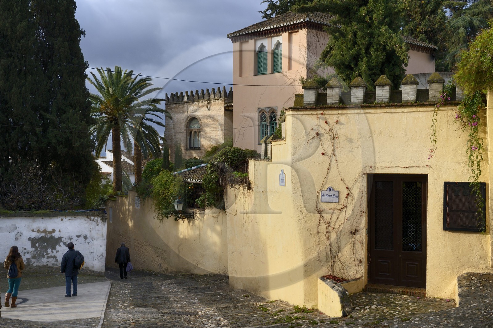 Espagne, Andalousie, Grenade, l'ancien quartier arabe de l' Albayzin classé Patrimoine Mondial de l'UNESCO