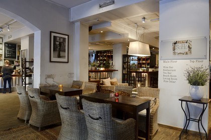 Suède, Västra Götaland, Göteborg (Gothenburg),  Café Soho Village