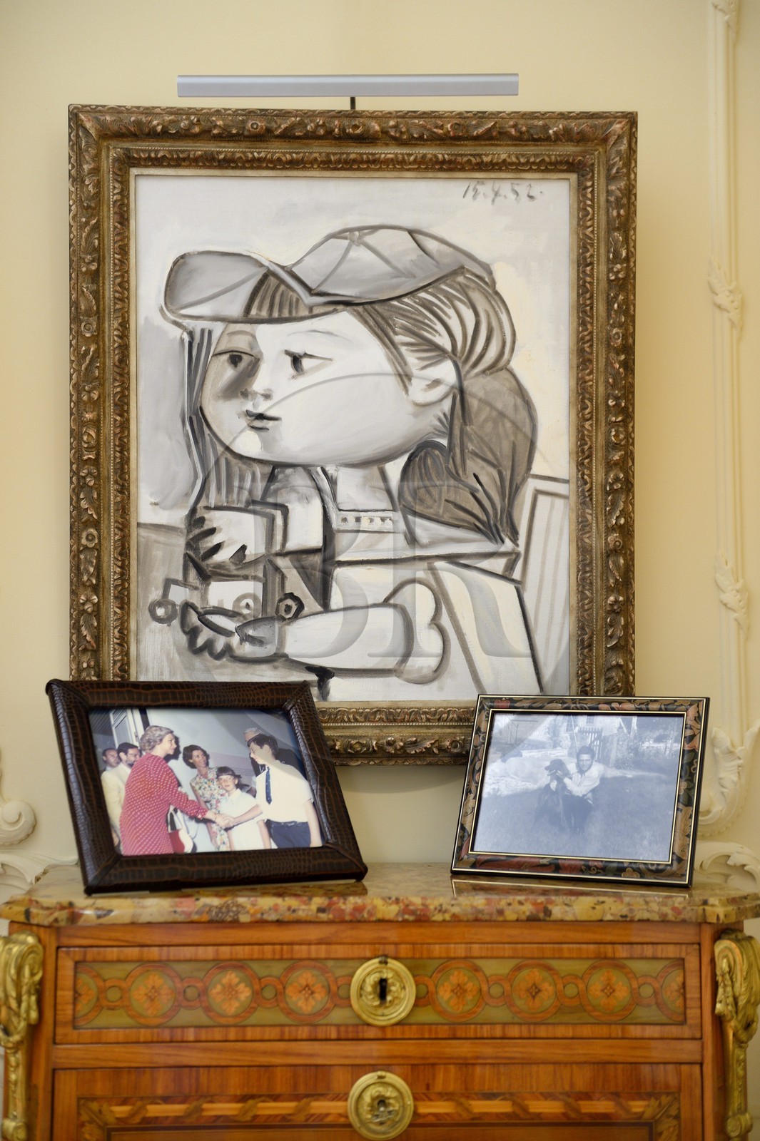 France, Alpes-Maritimes (06), Cannes, la villa La Californie où vécu Pablo Picasso, aujourd'hui renommé le Pavillon de Flore par Marina Picasso France, Alpes-Maritimes (06), Cannes, la villa La Californie où vécu Pablo Picasso, aujourd'hui renommé le Pavillon de Flore par Marina Picasso