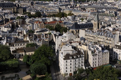 France, Paris (75), Eglise Saint-Julien-le-Pauvre et église Saint-Séverin