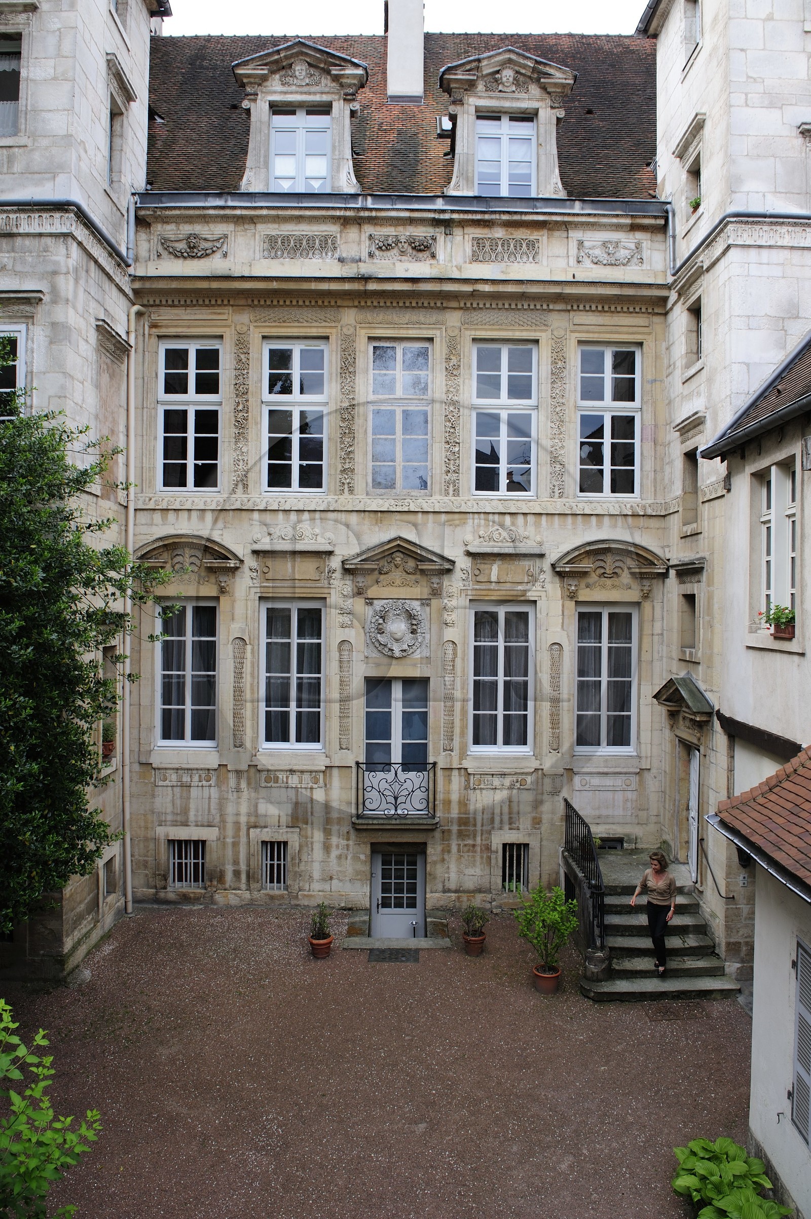 France, Côte d'Or (21), Dijon, Hôtel Fyot de Mimeure rue Amiral-Roussin