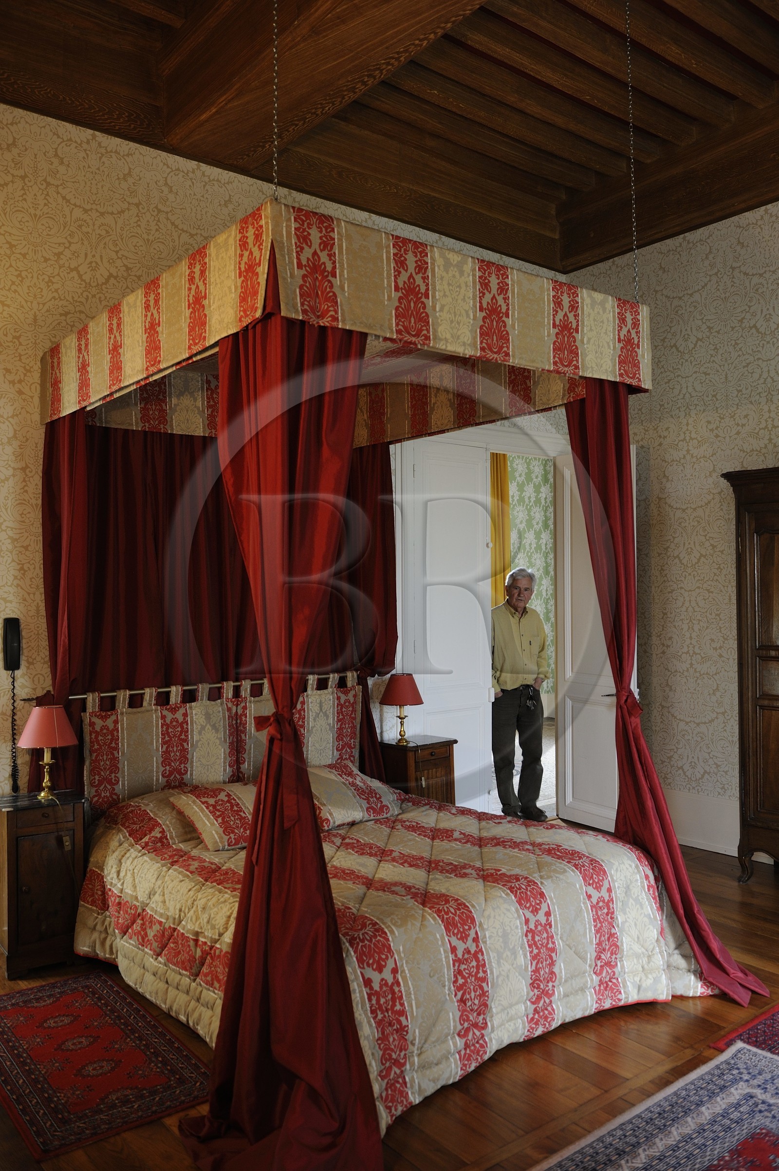 France, Côte d'Or (21), Chorey-les-Beaune, maison d'hôtes au château