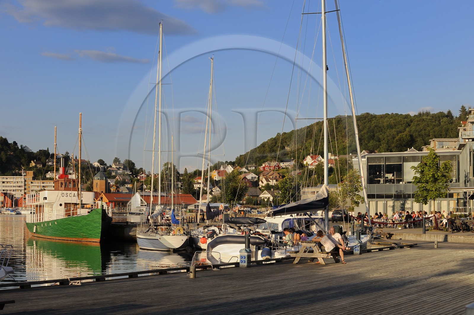 Norvège, Rogaland, port de Sandnes