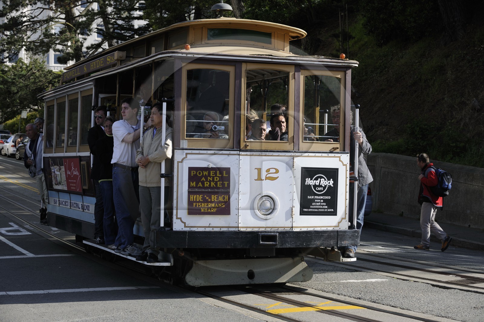 Etats-Unis, Californie, San Francisco, cable car