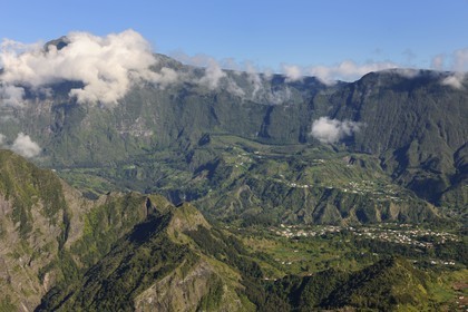 France, Reunion island (French overseas department), cirque de Salazie, listed as World Heritage by UNESCO