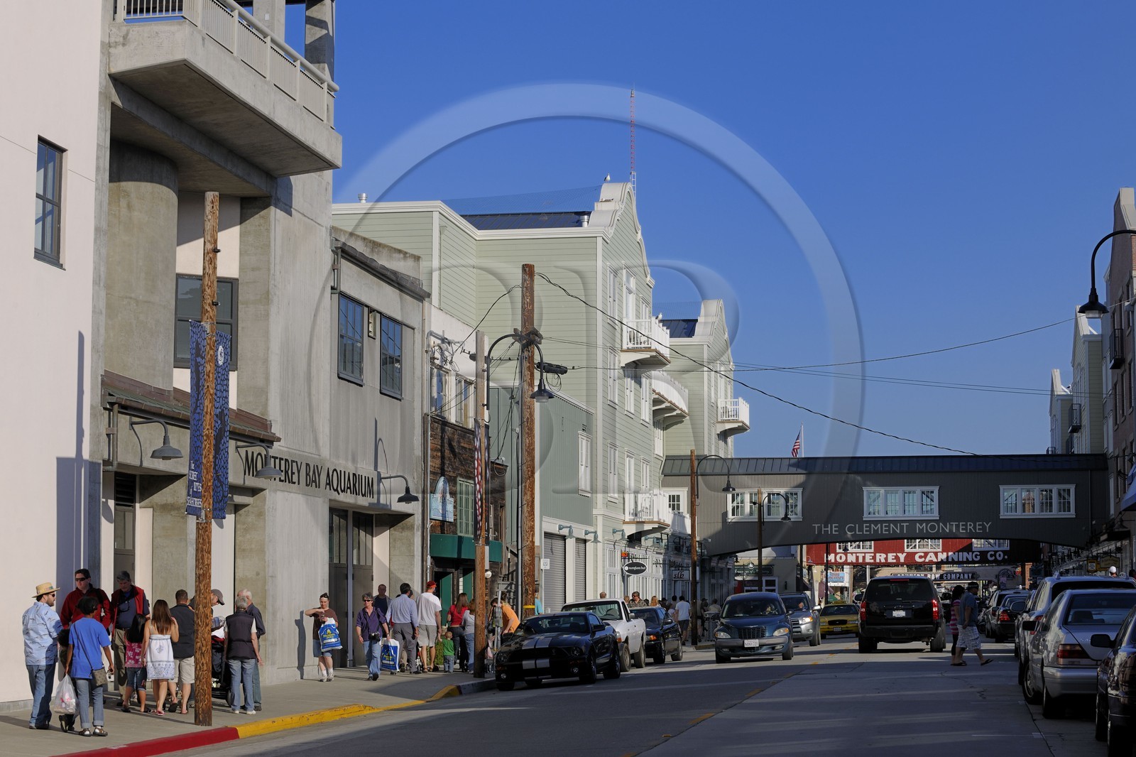 Etats-Unis, Californie, Monterey, anciennes conserveries de sardines dans Cannery Row Etats-Unis, Californie, Monterey, anciennes conserveries de sardines dans Cannery Row