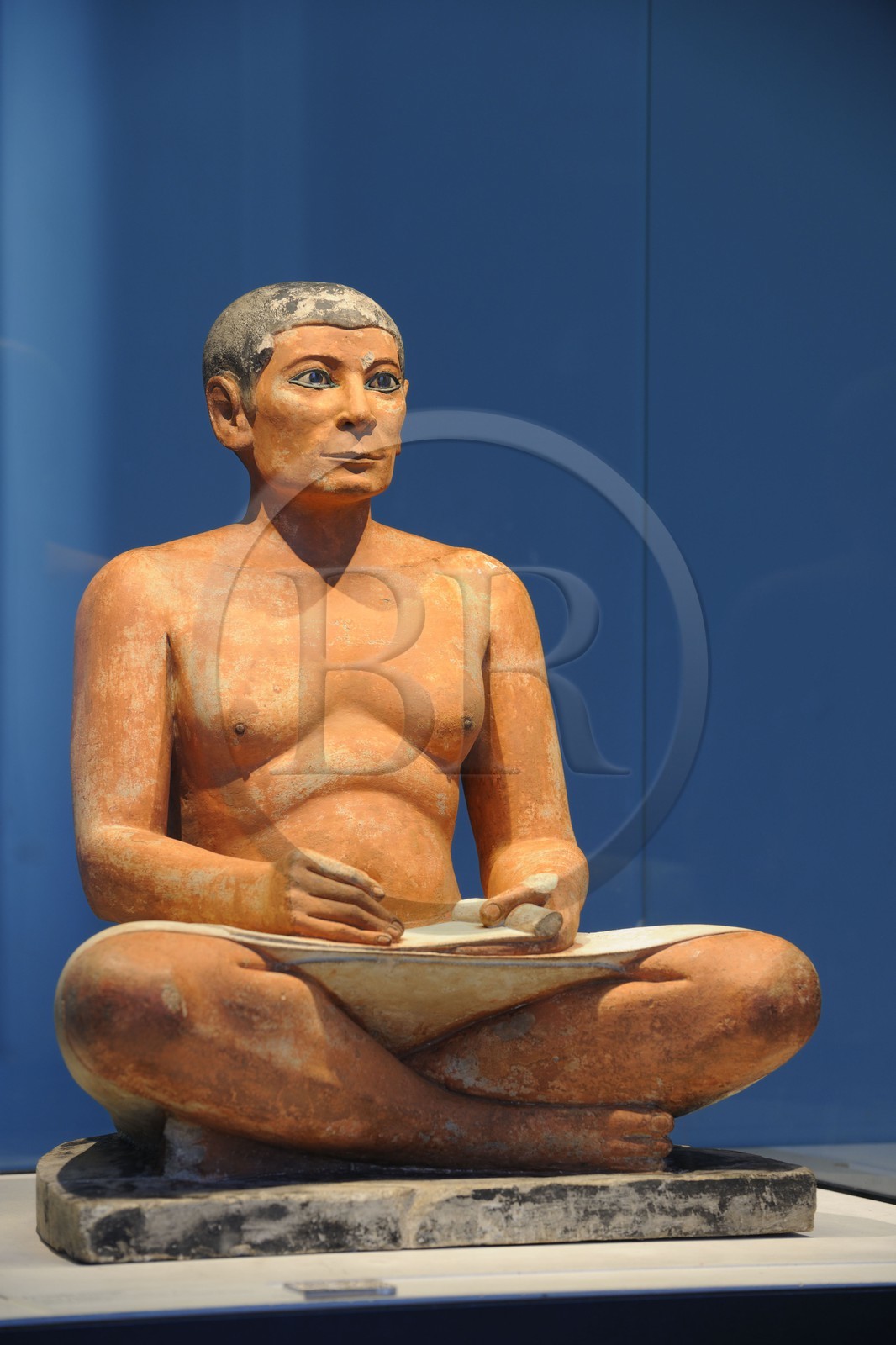 France, Paris (75), musée du Louvre, département des Antiquités égyptiennes, le Scribe accroupi France, Paris (75), musée du Louvre, département des Antiquités égyptiennes, le Scribe accroupi