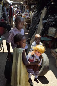 Zimbabwe, Harare, marché de Mbare