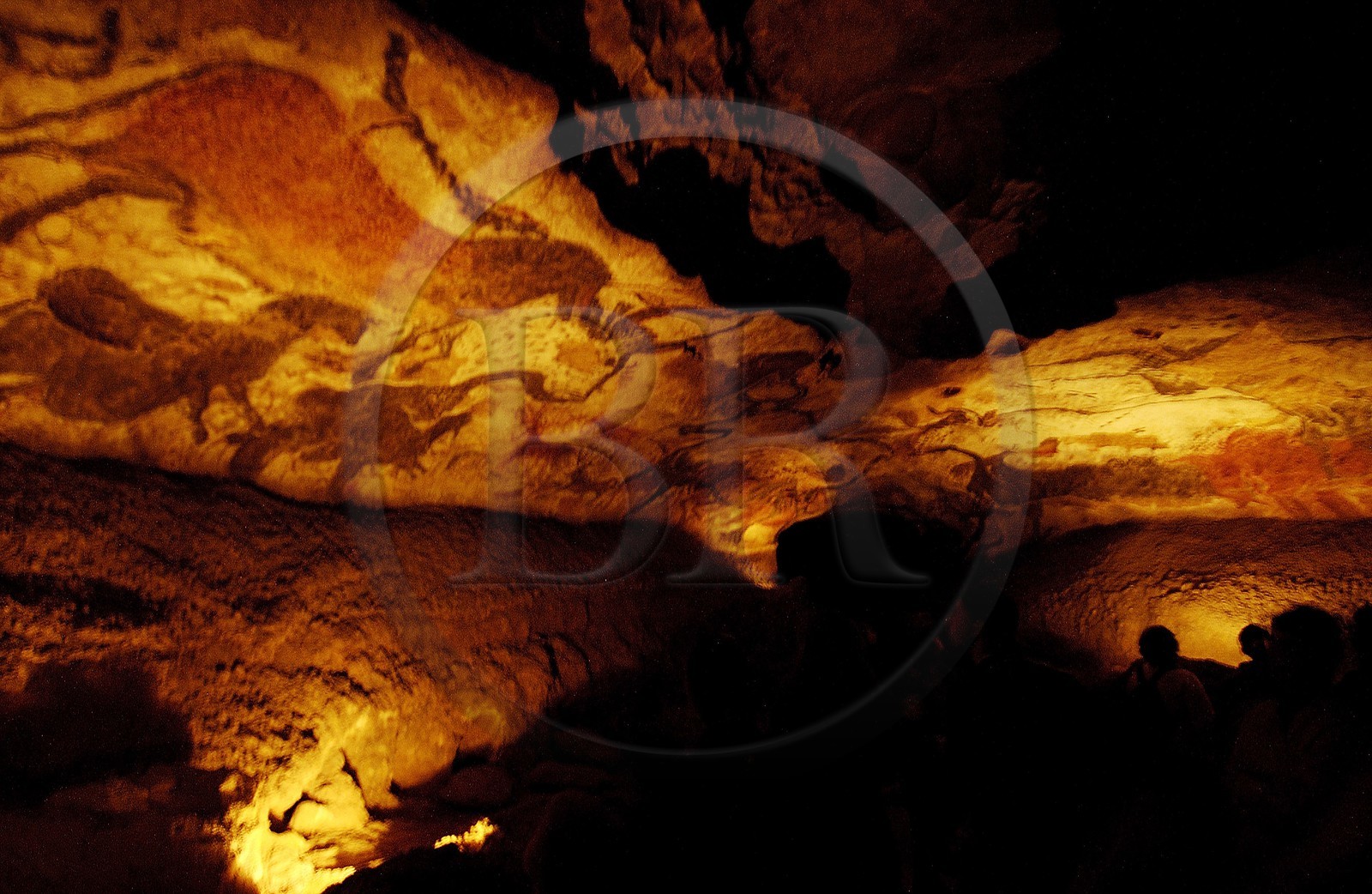 France, Dordogne (24), Montignac, grotte de Lascaux II