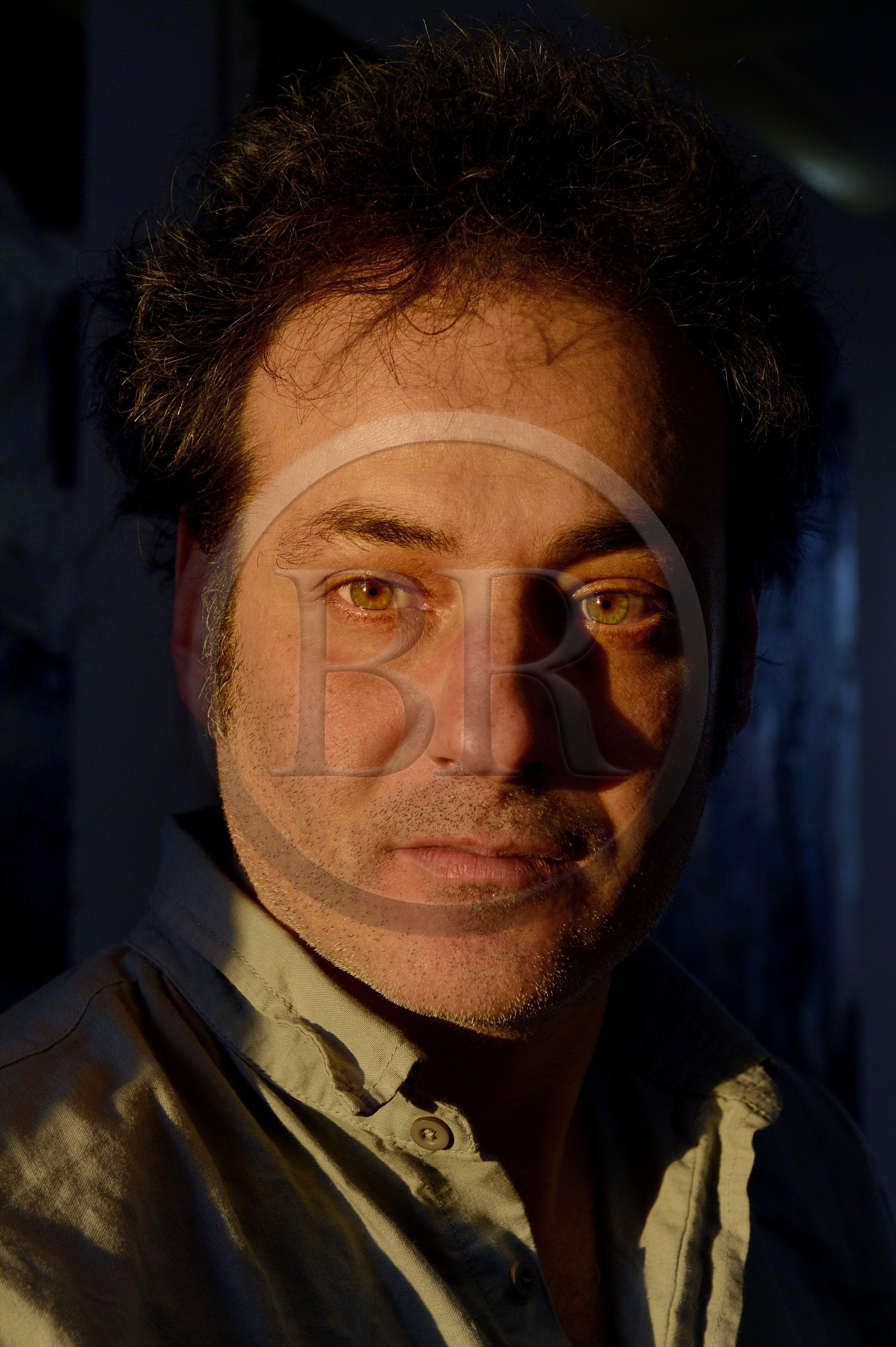 France, Val-d'Oise (95), Gonesse, the artist Fred Kleinberg workshop within the company Manutan