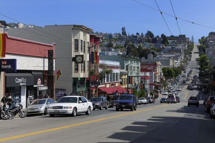 Etats-Unis, Californie, San Francisco, Castro street artère principale du gay district