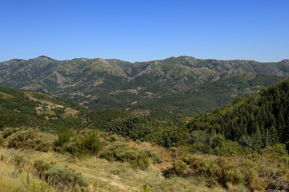 France, Ardeche, the Ardeche Cevennes south of Jaujac