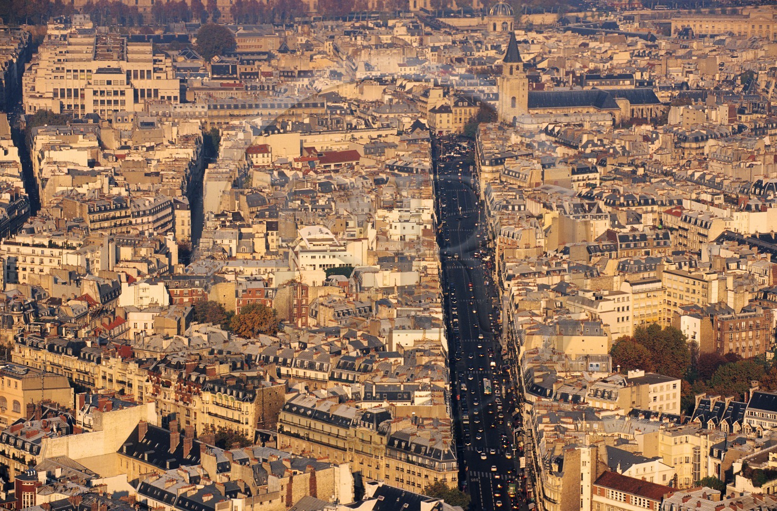 France, Paris (75), la rue de Rennes