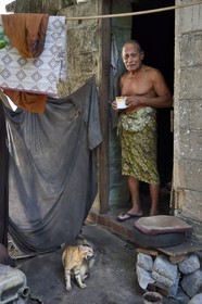 Sri Lanka, Western Province, Negombo, an Englishman that arrived here in 1943 and never left