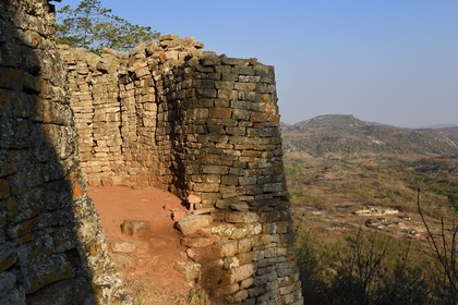 Zimbabwe, Masvingo province, the ruins of the archaeological site of Great Zimbabwe, UNESCO World Heritage List, 10th-15th century, the Eastern Enclosure in the Hill Complex
