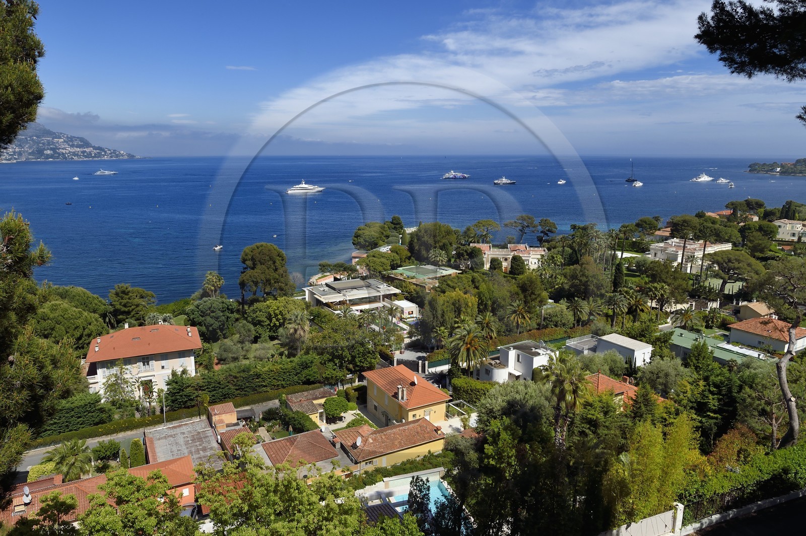 France, Alpes Maritimes (06), belles villas de Saint-Jean-Cap-Ferrat France, Alpes Maritimes (06), belles villas de Saint-Jean-Cap-Ferrat