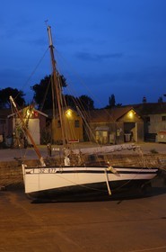 France, Charente-Maritime (17), Ile d'Oléron, Le Château d'Oléron, le port