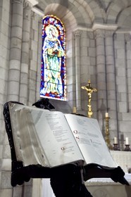 France, Charente-Maritime (17),  Saintonge, Saintes, église Sainte-Marie ancienne église abbatiale de l'Abbaye aux Dames