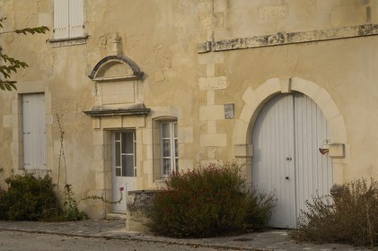 France, Charente-Maritime (17), citadelle de Brouage, façade de maison historique
