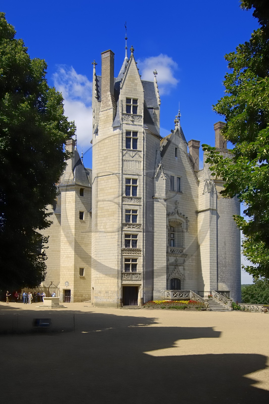 France, Maine et Loire (49), château de Montreuil-Bellay
