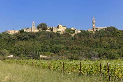 France, Gard, region of the Pays d'Uzege, , Castillon-du-Gard
