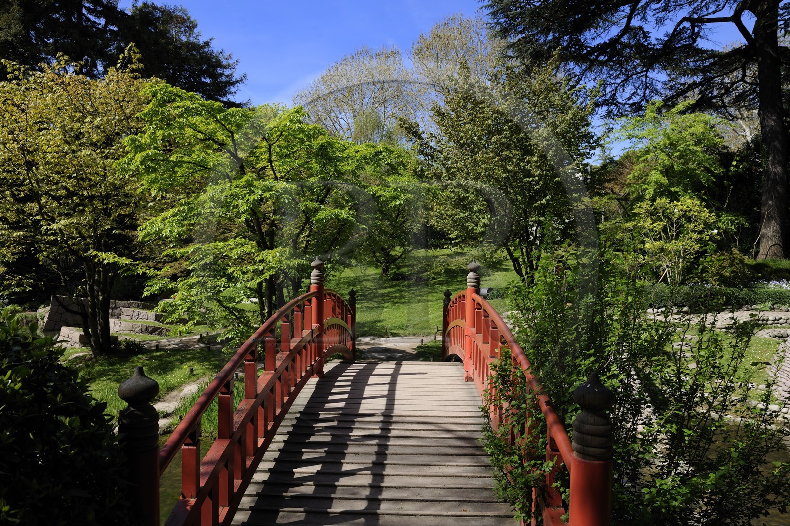 France, Hauts-de-Seine (92), Boulogne-Billancourt, le jardin japonais du musée départemental Albert-Kahn