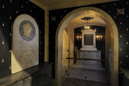 France, Paris (75), Ile de la Cité, la Conciergerie dans le Palais de Justice, les salles révolutionnaires, la chapelle commémorative de Marie-Antoinette