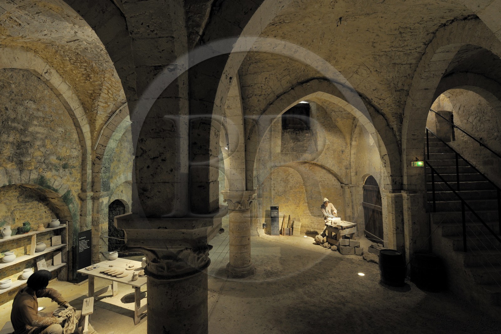 France, Seine et Marne (77), Provins, classée Patrimoine Mondial de l'UNESCO, la Grange aux Dîmes