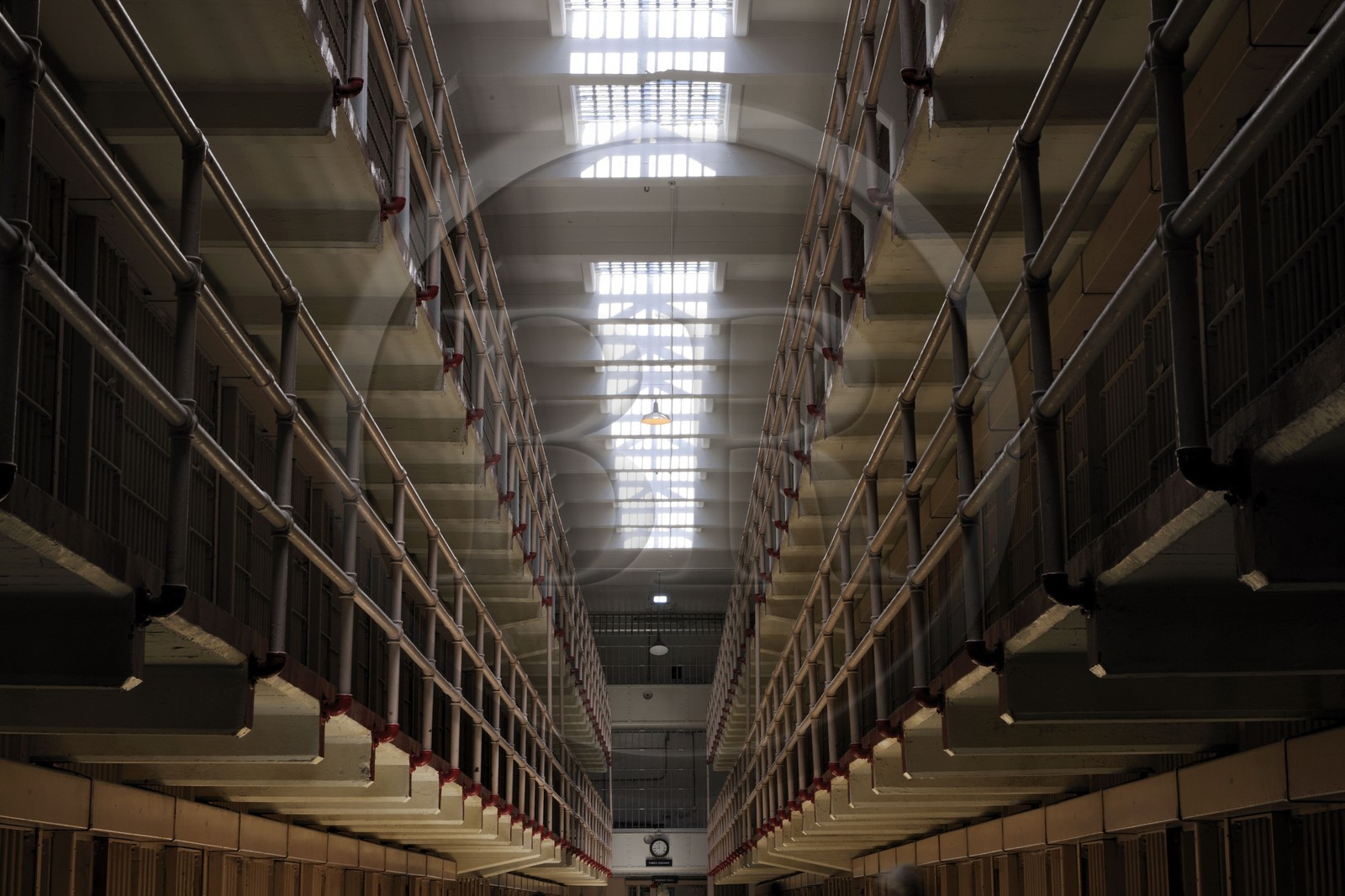 cells of the Alcatraz former prison