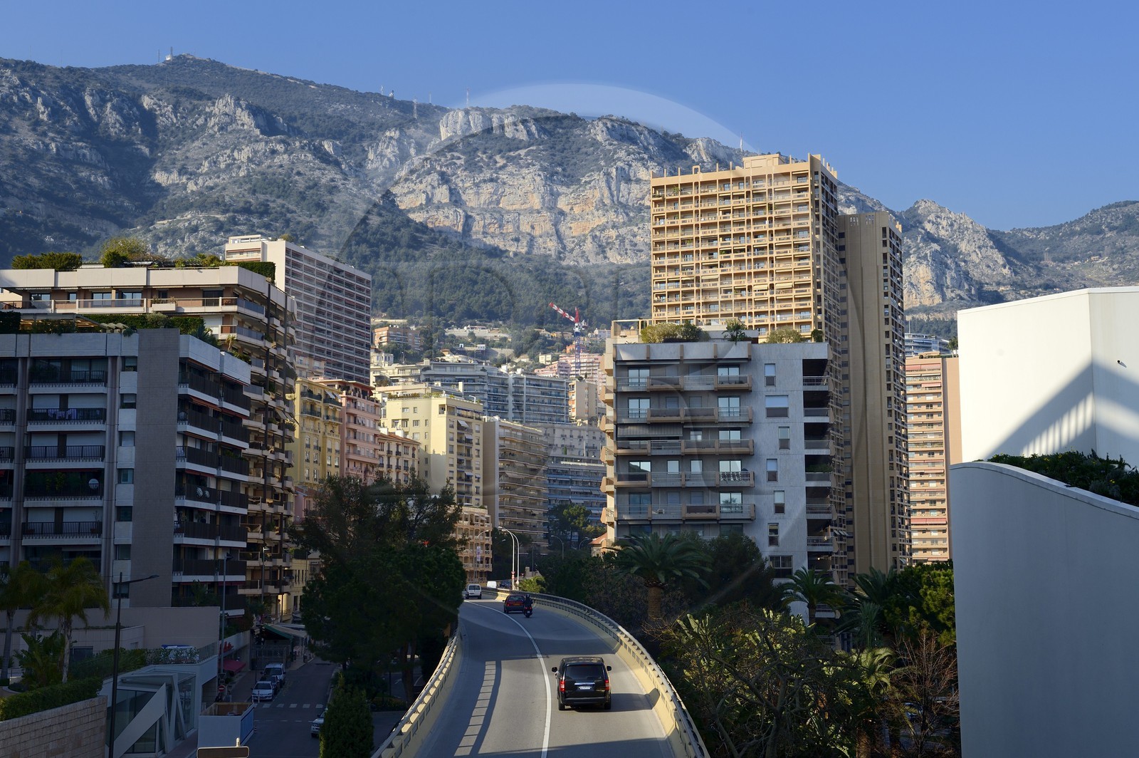 Principauté de Monaco, Monaco, Monte-Carlo, boulevard du Larvotto
