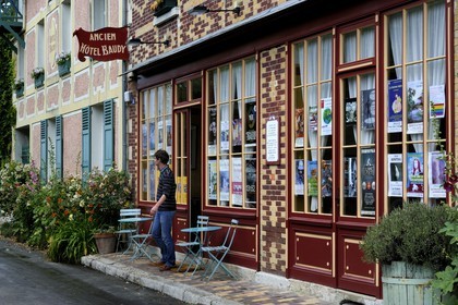 France, Eure (27), Giverny, l'ancien Hôtel Baudy