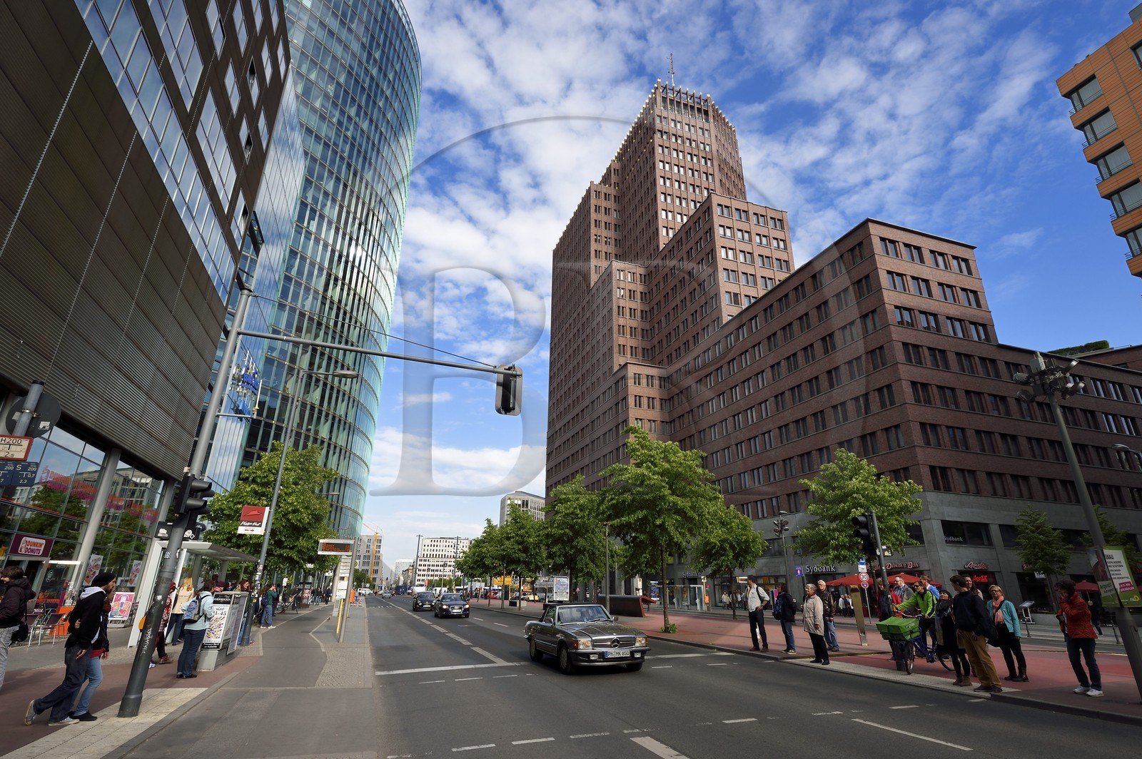 Allemagne, Berlin, Potsdamer Strasse et Potsdamer Platz
