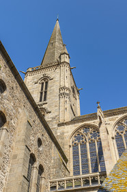 France, Ille-et-Vilaine (35), Côte d'Emeraude, Saint-Malo, la cathédrale Saint-Vincent