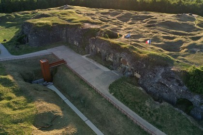 France, Meuse (55), Douaumont, fort de Douaumont, pi
