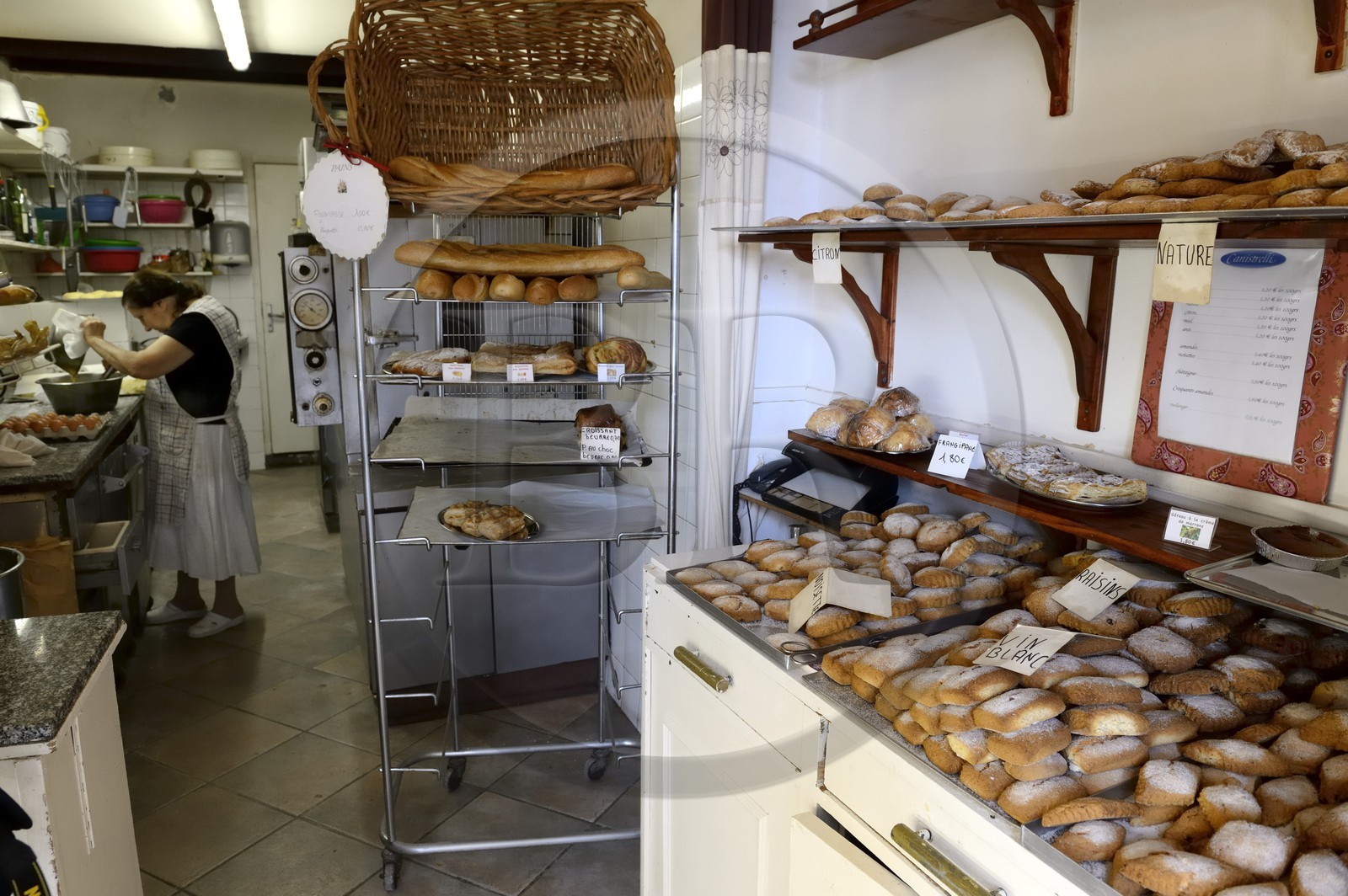 France, Haute-Corse (2B), Bastia, patisserie artisanale Chez Mireille